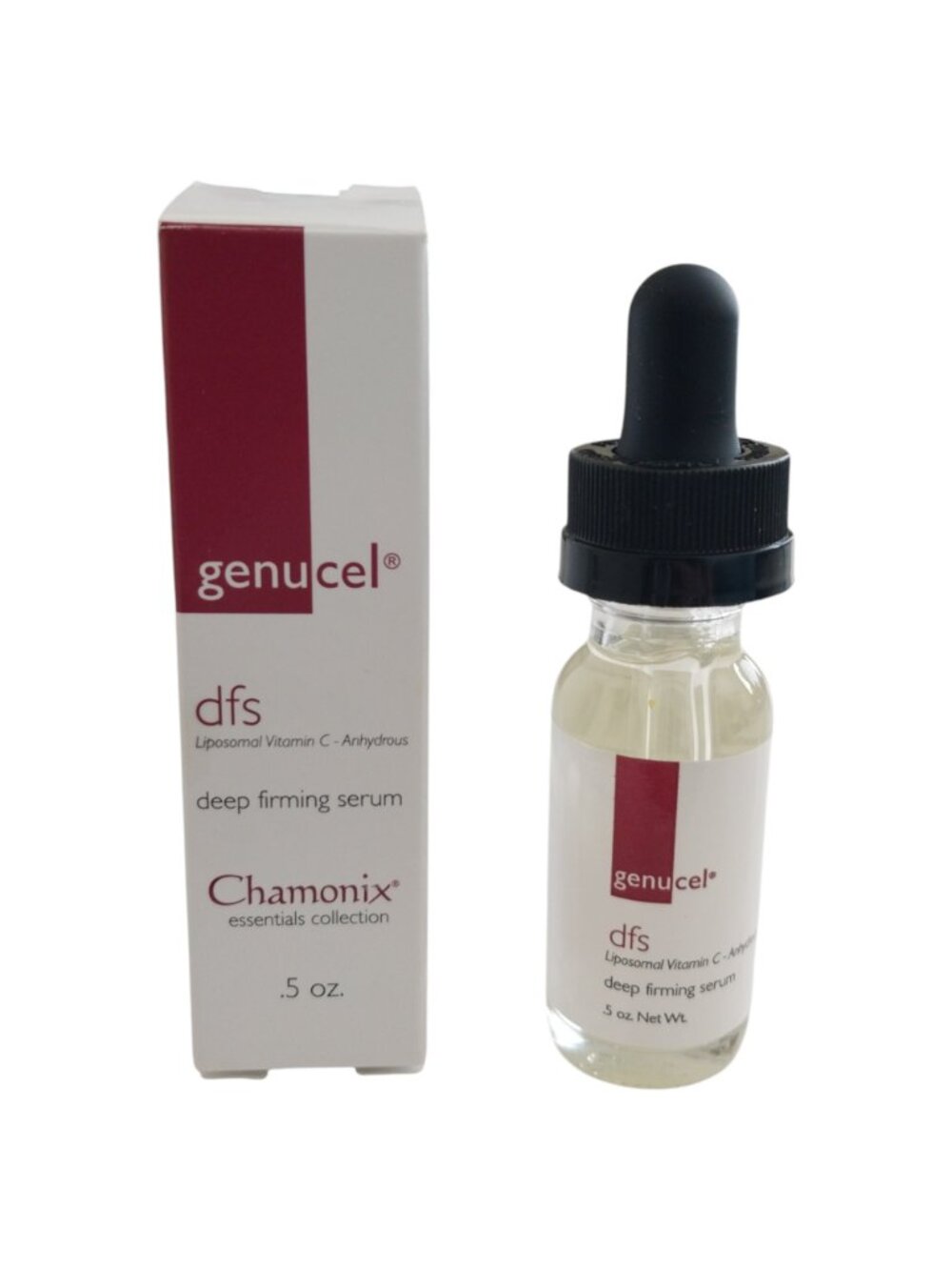 Chamonix Genucel Deep Firming Face Serum Skin Care New In Box Anti-Aging